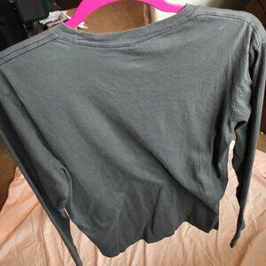 Next Level Medium Apparel Gray long sleeve